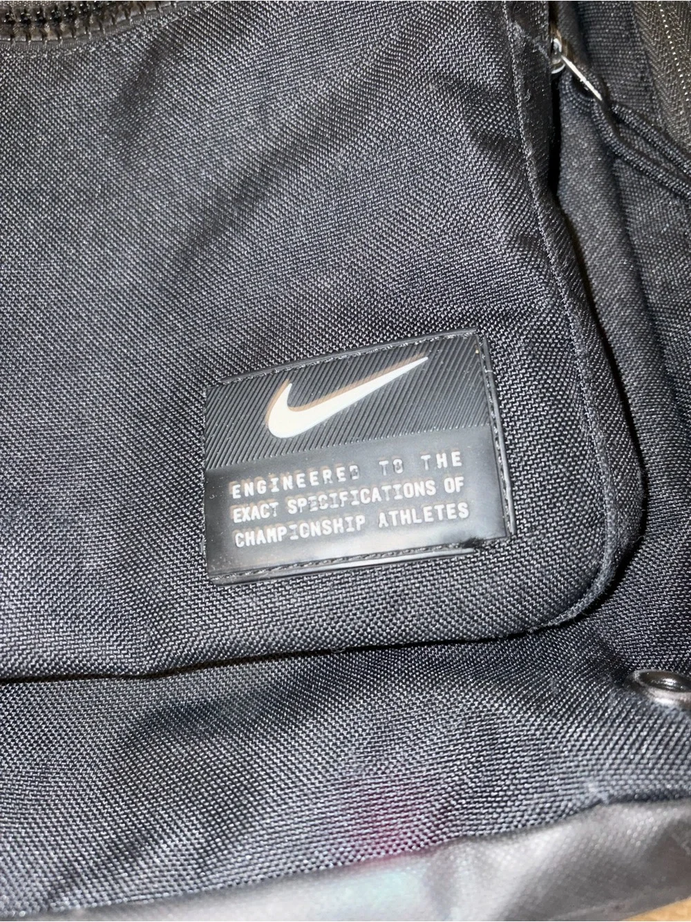 Black utility speed Nike backpack